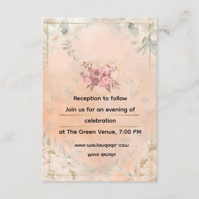 Enclosure Card (Front)