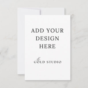 Enclosure or Response Card Template (3.5 x 5 inch)