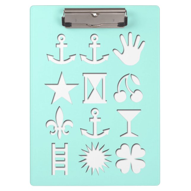 Encoded Message? Summer Clipboard (Front)