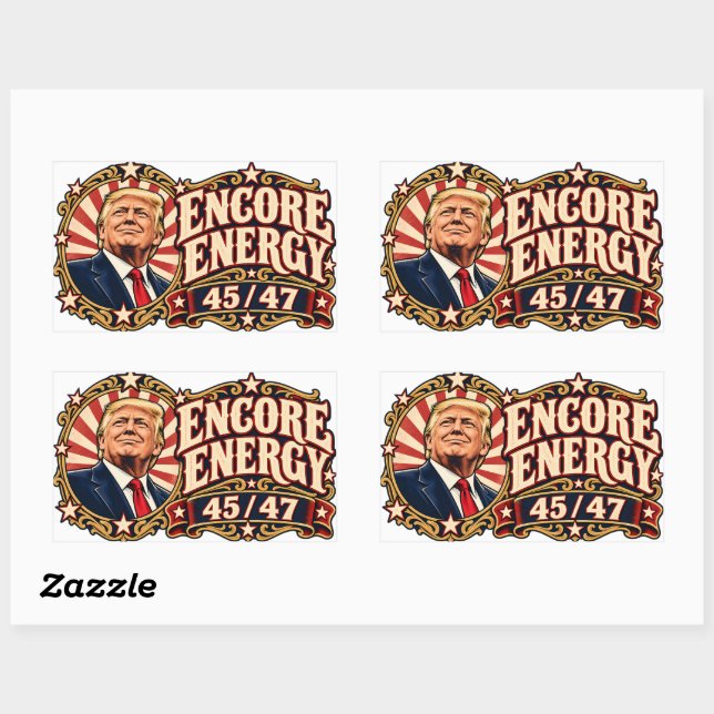 Encore Energy 45/47 Rectangle Sticker (Sheet)