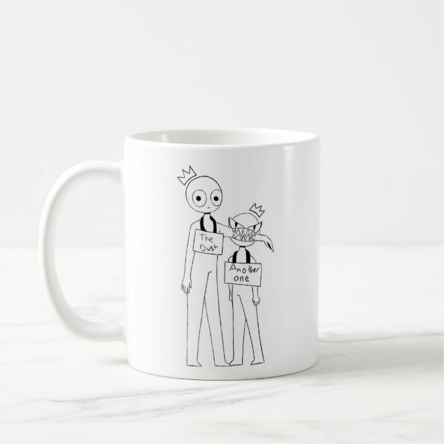 Encore mord la tasse de la poussière (Gauche)