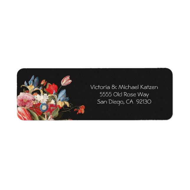 Encore vie Floral Dark & Moody Mariage (Devant)