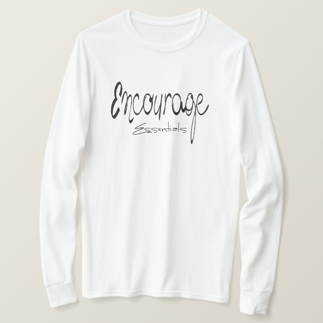 Encourage Essentials Unisex Tee (Design Front)