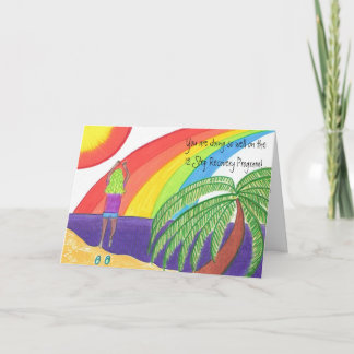 Encouragement-12 Step Recovery Card