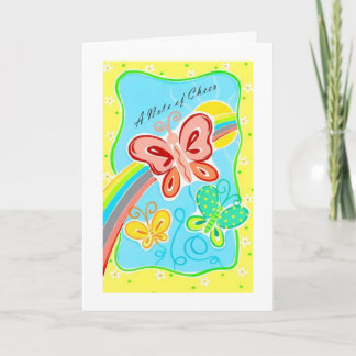 Encouragement-A note of cheer Card