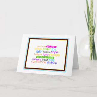 Encouragement and Blessing Card