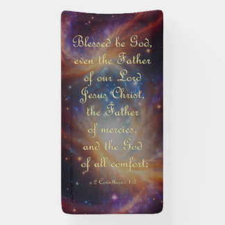 Encouragement Banner - 2 Corinthians 1:3