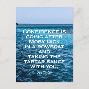 Encouragement   Be Confident Postcard