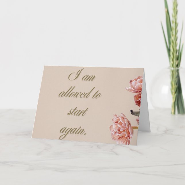 Encouragement Card (Front)