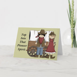 Encouragement Carte d'Esprit Pioneer Mignonne - Ou