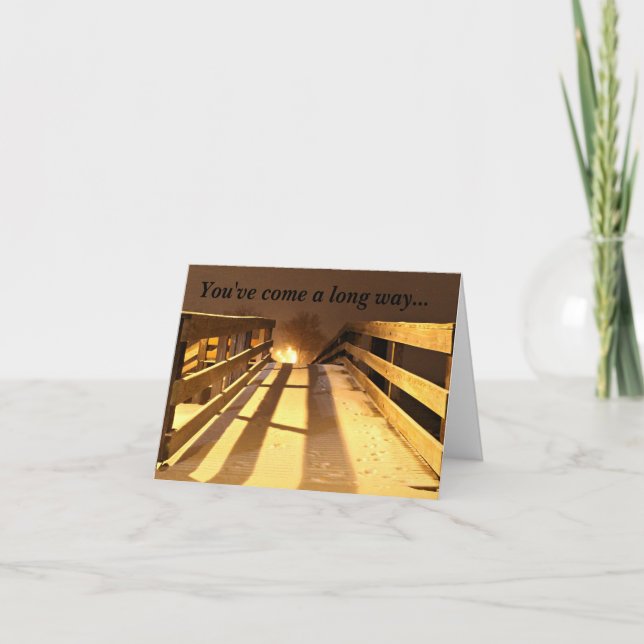 Encouragement Don't Give Up Card (Front)