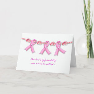 Encouragement for Breast Cancer Patient, Pink Card