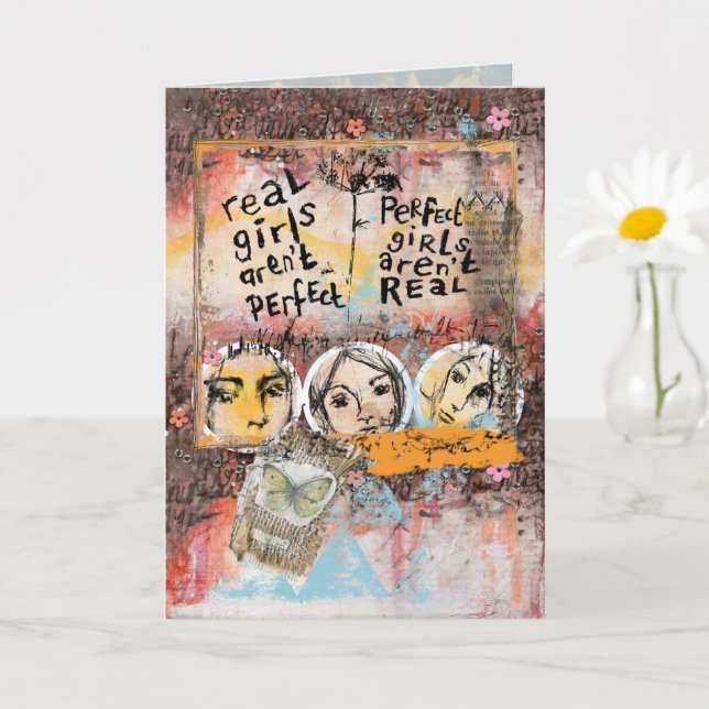Encouragement for Teen Girl or Young Woman Mixed M Card (Small Plant)