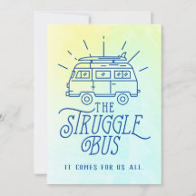 Encouragement for The Struggle Bus Card