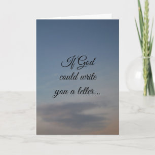 Encouragement for Worry Card