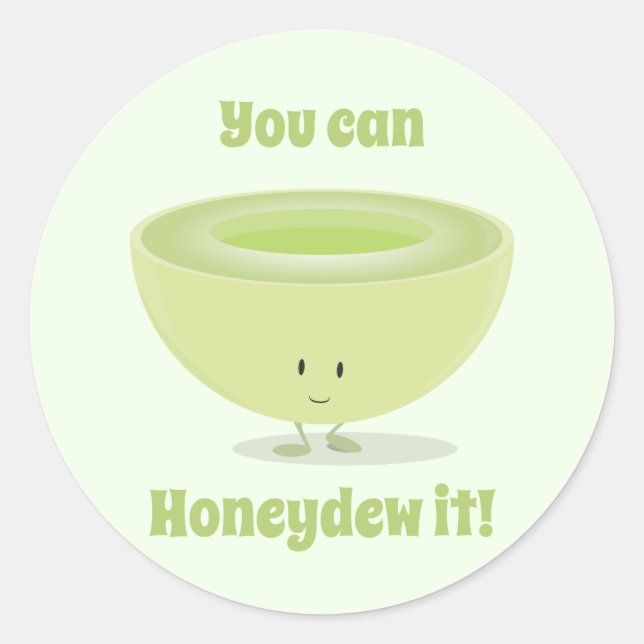 Encouragement Honeydew | Sticker (Devant)