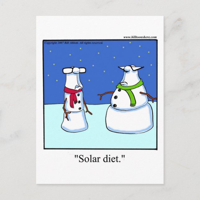 Encouragement Humour Postcard (Front)