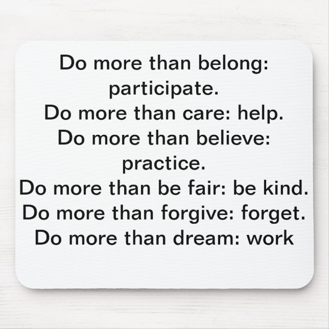 Encouragement Mousepad (Front)