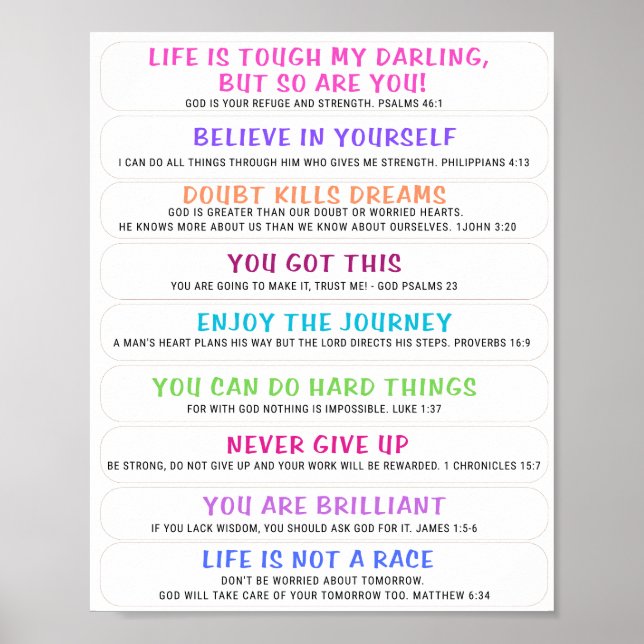 encouragement poster (Front)
