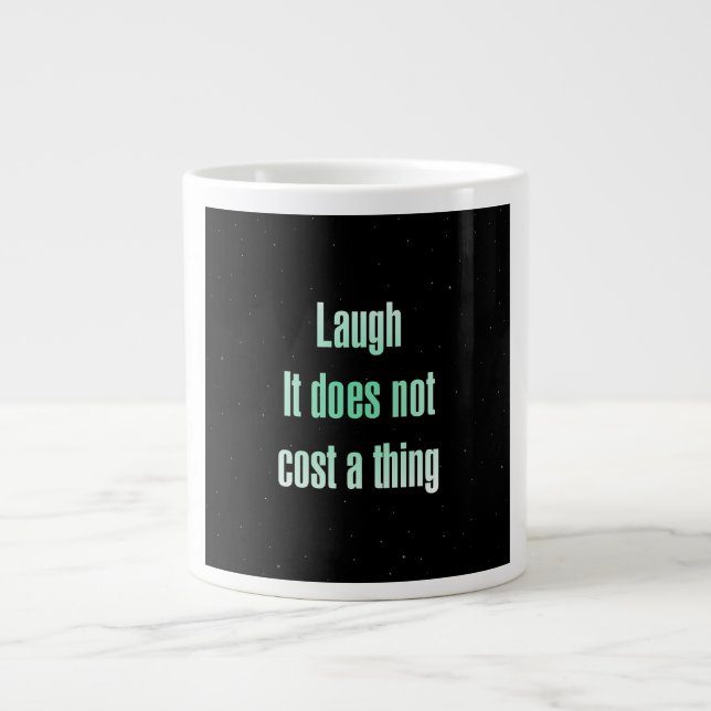 Encouragement Quote # 110 Large Coffee Mug (Front)