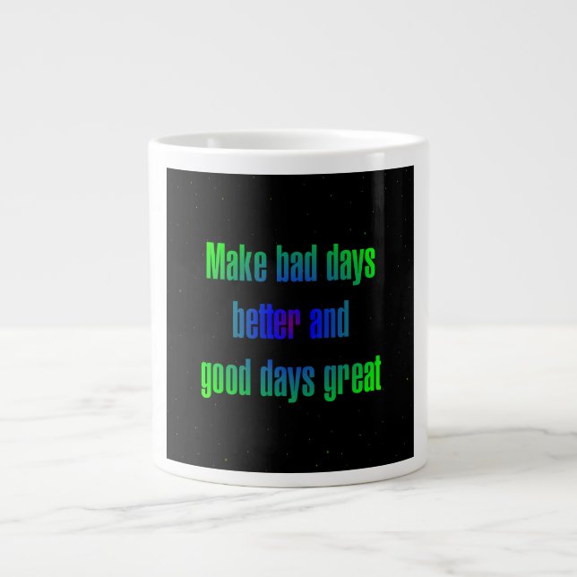 Encouragement Quote # 118 Large Coffee Mug (Front)