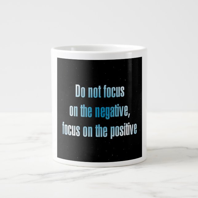 Encouragement Quote # 15 Large Coffee Mug (Front)