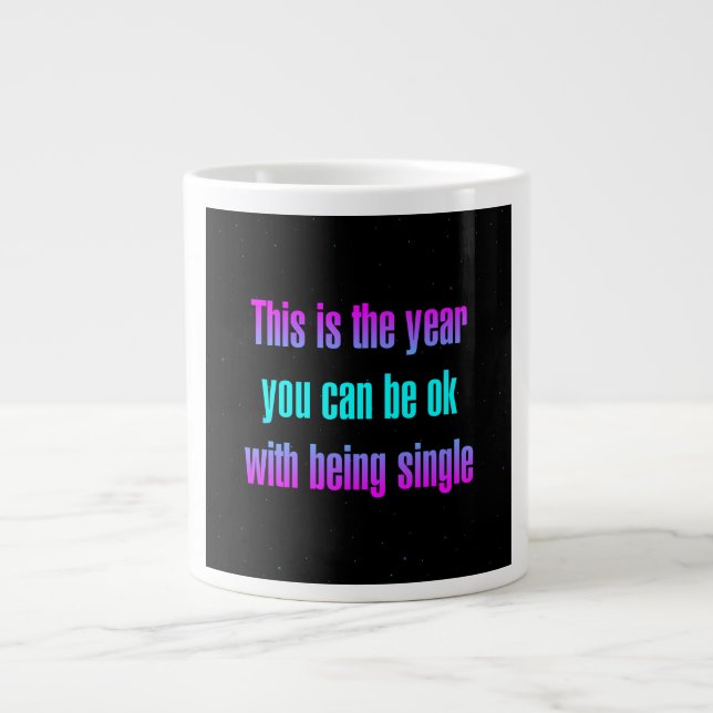 Encouragement Quote # 165 Large Coffee Mug (Front)