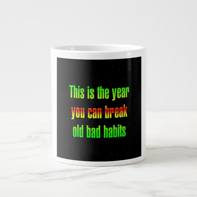 Encouragement Quote # 167 Large Coffee Mug (Front)