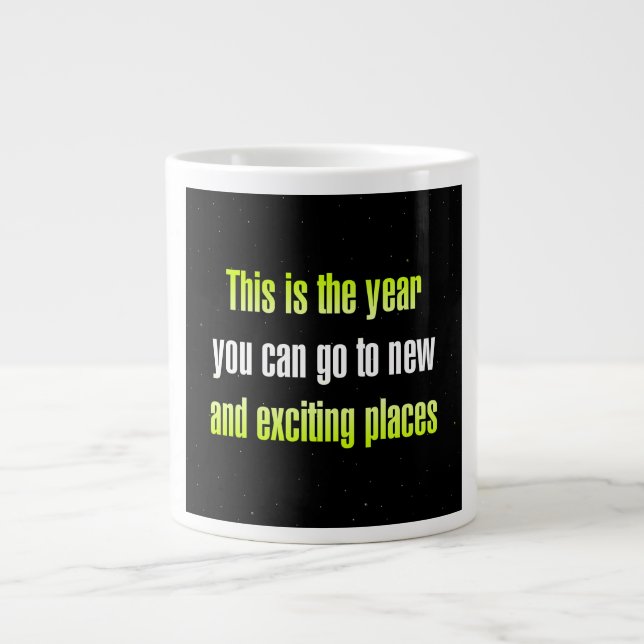 Encouragement Quote # 194 Large Coffee Mug (Front)