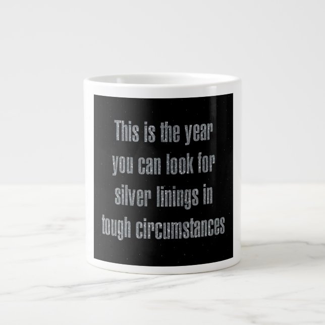 Encouragement Quote # 206 Large Coffee Mug (Front)