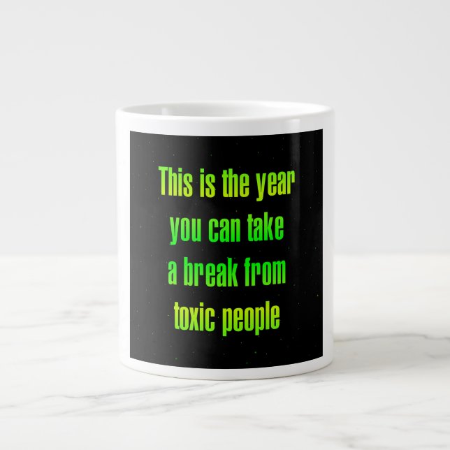 Encouragement Quote # 234 Large Coffee Mug (Front)
