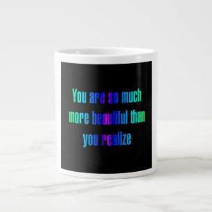 Encouragement Quote # 276 Large Coffee Mug