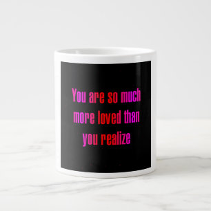 Encouragement Quote # 297 Large Coffee Mug