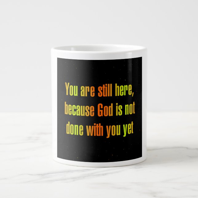 Encouragement Quote # 363 Large Coffee Mug (Front)