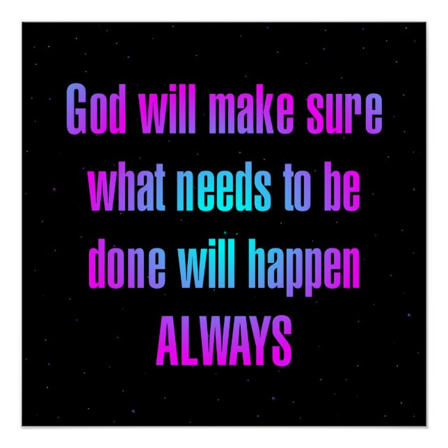 Encouragement Quote # 85 Poster (Front)
