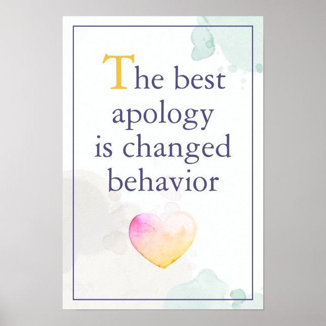 Encouragement Teachers Classroom Poster (Front)