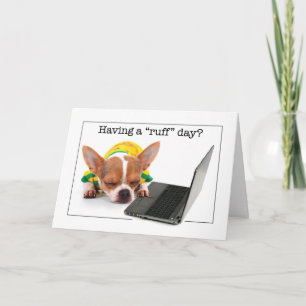 Encouragement Working From Home Employee Funny Nap Card