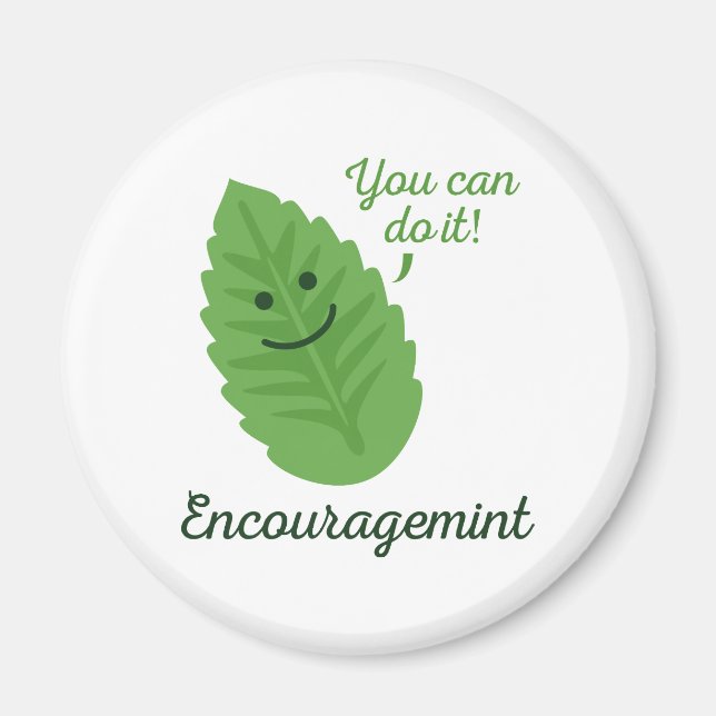 Encouragemint Magnet (Front)
