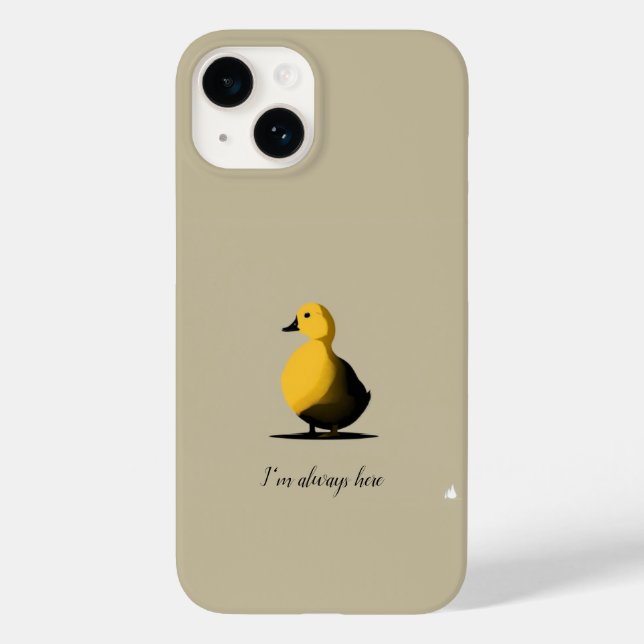 Encourager le coque iphone de canard (Verso)