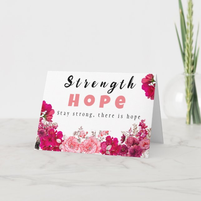 encourager les cartes de cancer pour le patient (Devant)