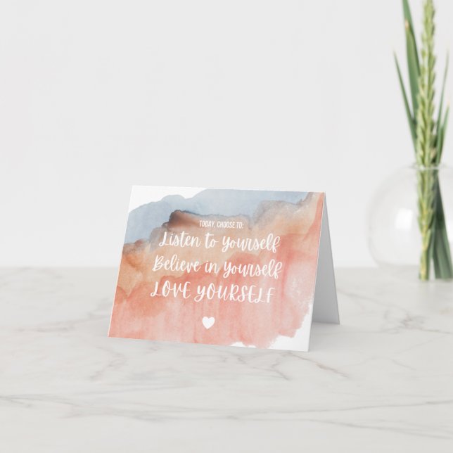 Encouraging and positive note cards for women (Front)