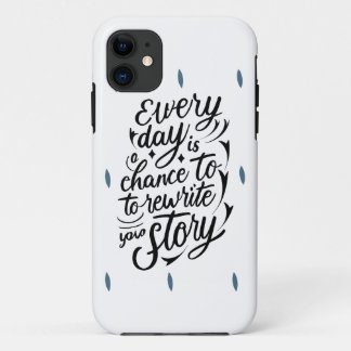 Encouraging Believe in Yourself Message Design iPhone 11 Case