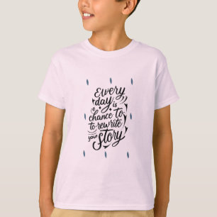 Encouraging Believe in Yourself Message Design T-Shirt