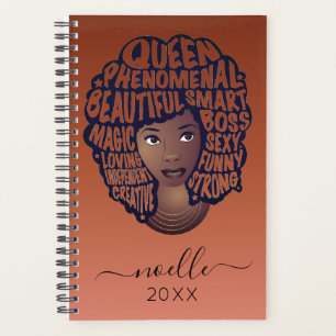 Encouraging Black Women, Copper Brown Planner