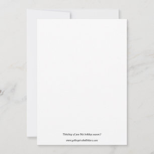 Encouraging Friends During the Holidays Holiday Card