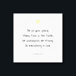 Encouraging Motivational Faith Bible Verse Quote Canvas Print<br><div class="desc">Encouraging motivational christian faith Bible verse quote from the 1 Corinthians 16:13-14. A blessing and wonderful gift idea for your loved one,  friend or a family member.</div>