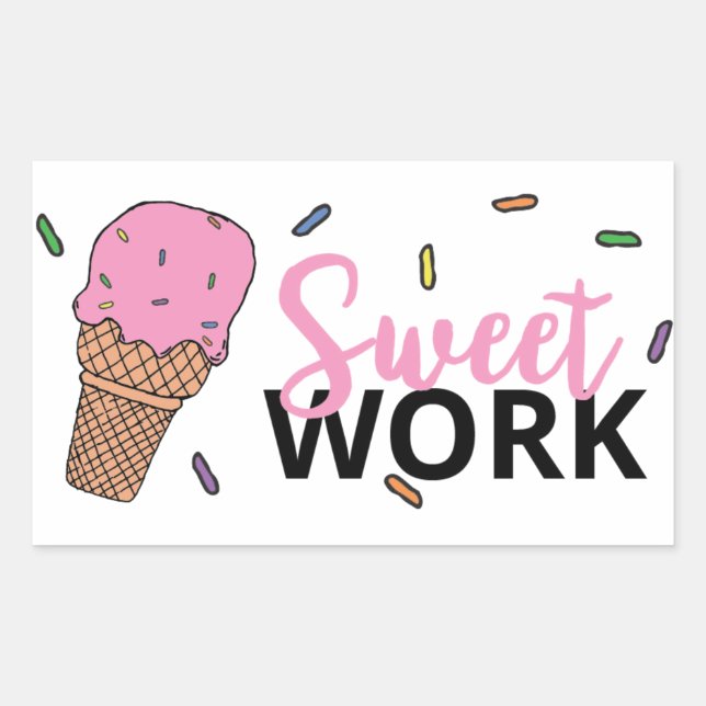 Encouraging Teacher Grading Papers Student Art Tea Sticker (Front)