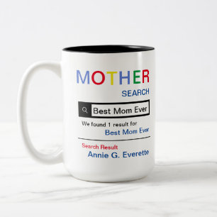 Encouraging Two-Tone Coffee Mug