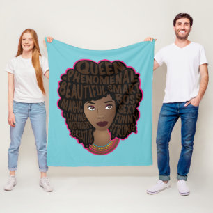 Encouraging Women Fleece Blanket