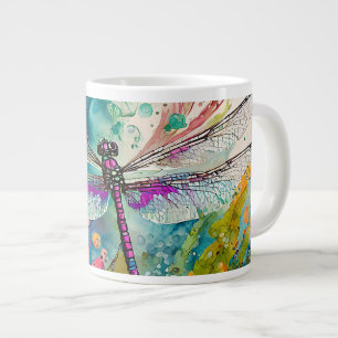 Encre et stylo Aquarelle Dragonfly Specialty Mug